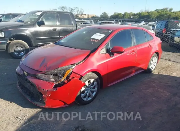 TOYOTA COROLLA 2021 vin JTDEPMAE7MJ137701 from auto auction Iaai