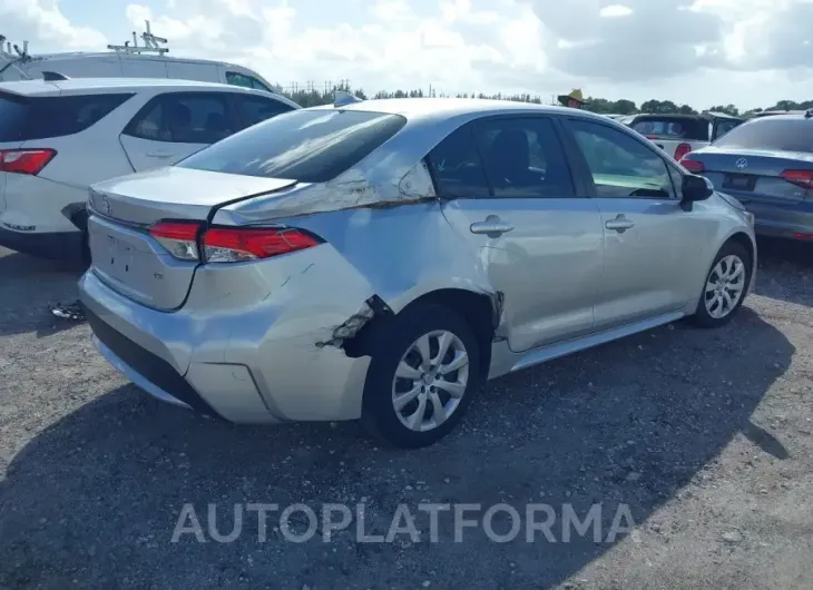 TOYOTA COROLLA 2021 vin JTDEPMAE8MJ118428 from auto auction Iaai