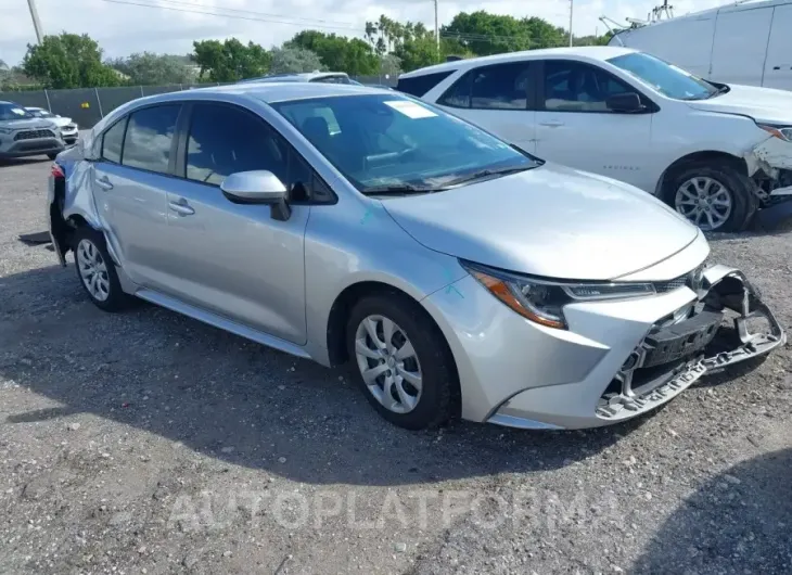 TOYOTA COROLLA 2021 vin JTDEPMAE8MJ118428 from auto auction Iaai