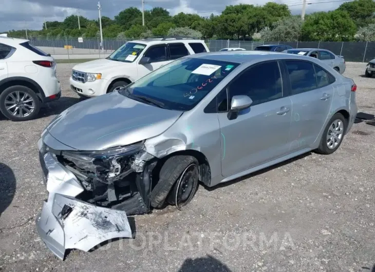 TOYOTA COROLLA 2021 vin JTDEPMAE8MJ118428 from auto auction Iaai