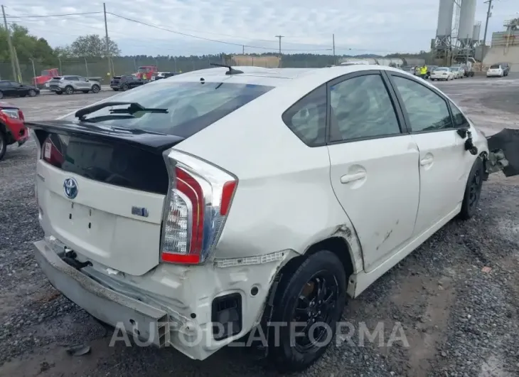 TOYOTA PRIUS 2015 vin JTDKN3DUXF0396536 from auto auction Iaai