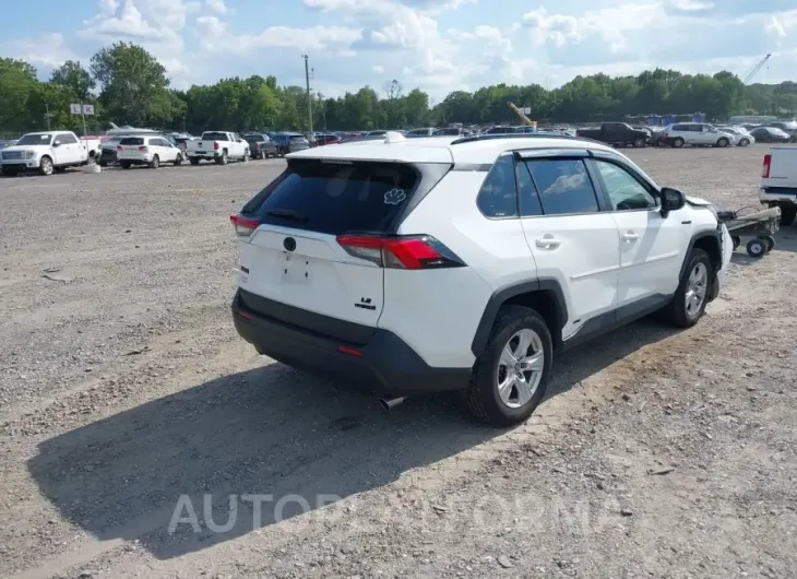 TOYOTA RAV4 HYBRID 2021 vin JTMLWRFV9MD114077 from auto auction Iaai