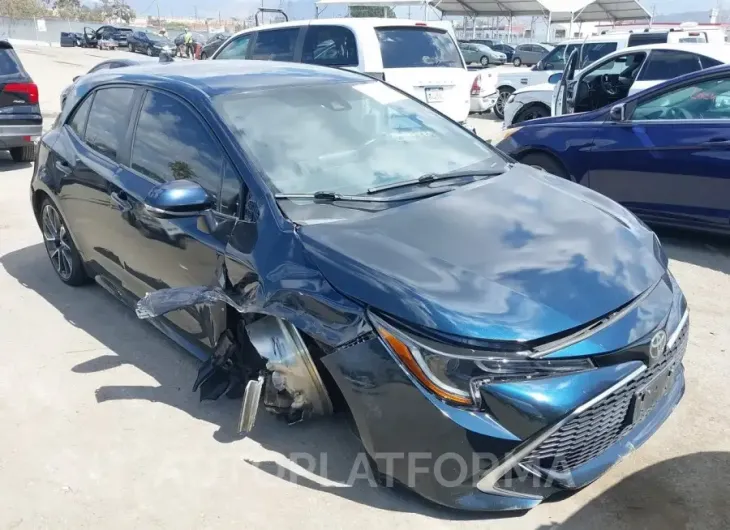 TOYOTA COROLLA 2019 vin JTNK4RBEXK3032400 from auto auction Iaai