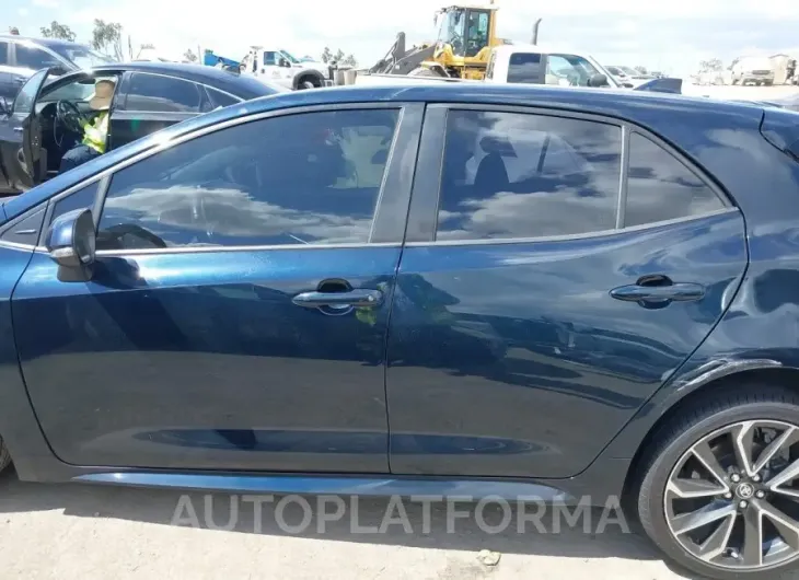 TOYOTA COROLLA 2019 vin JTNK4RBEXK3032400 from auto auction Iaai