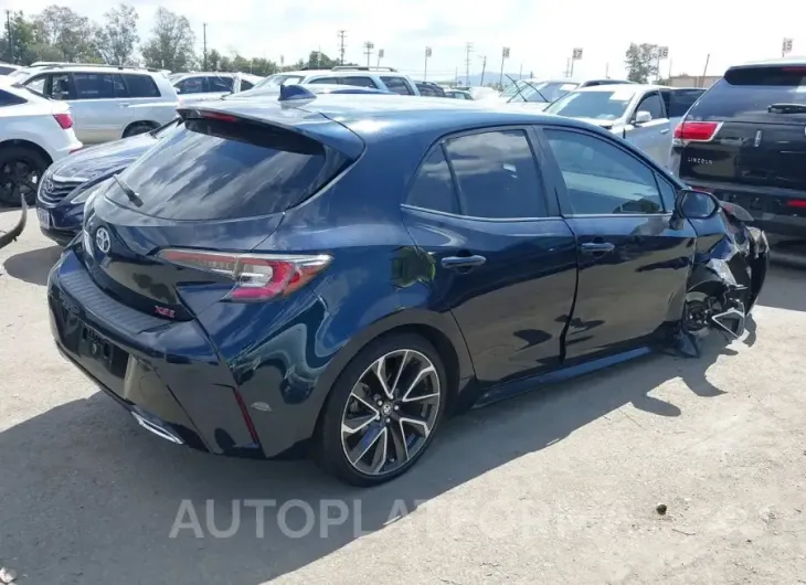 TOYOTA COROLLA 2019 vin JTNK4RBEXK3032400 from auto auction Iaai