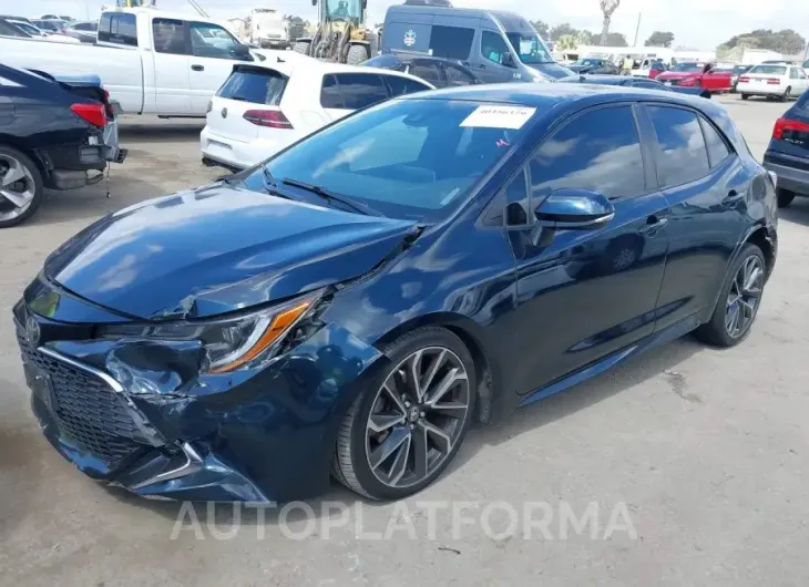 TOYOTA COROLLA 2019 vin JTNK4RBEXK3032400 from auto auction Iaai