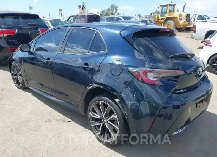 TOYOTA COROLLA 2019 vin JTNK4RBEXK3032400 from auto auction Iaai