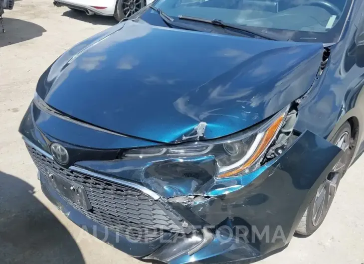 TOYOTA COROLLA 2019 vin JTNK4RBEXK3032400 from auto auction Iaai