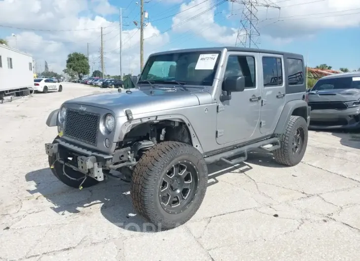 JEEP WRANGLER UNLIMITED 2017 vin 1C4BJWDG5HL705225 from auto auction Iaai