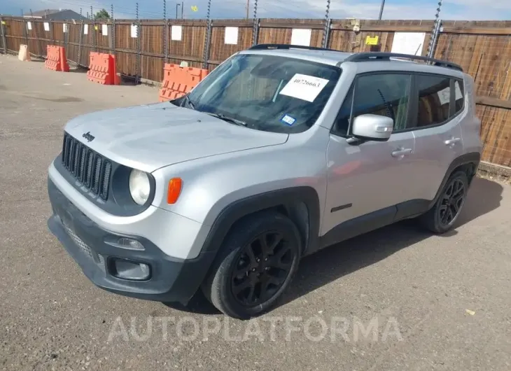 JEEP RENEGADE 2018 vin ZACCJABB3JPH62362 from auto auction Iaai