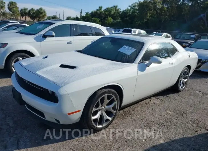 DODGE CHALLENGER 2016 vin 2C3CDZAG1GH129344 from auto auction Iaai