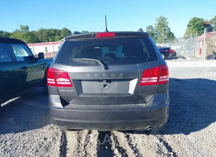 DODGE JOURNEY 2016 vin 3C4PDCAB7GT153797 from auto auction Iaai