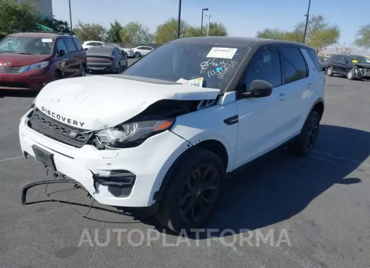 LAND ROVER DISCOVERY SPORT 2019 vin SALCT2FX7KH812347 from auto auction Iaai