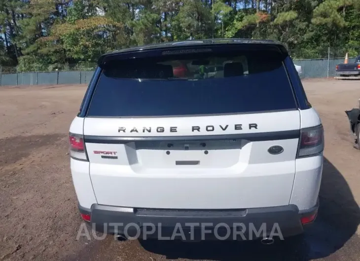 LAND ROVER RANGE ROVER SPORT 2016 vin SALWR2EFXGA567564 from auto auction Iaai