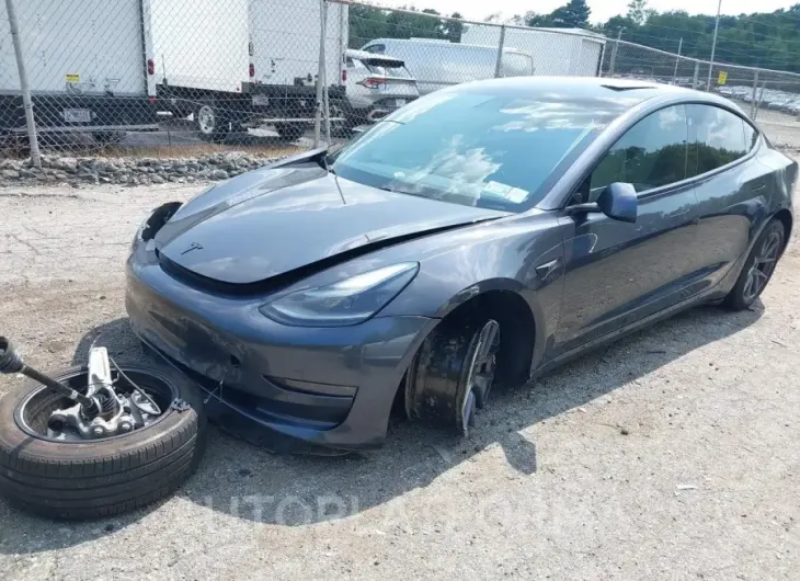 TESLA MODEL 3 2021 vin 5YJ3E1EB7MF999089 from auto auction Iaai