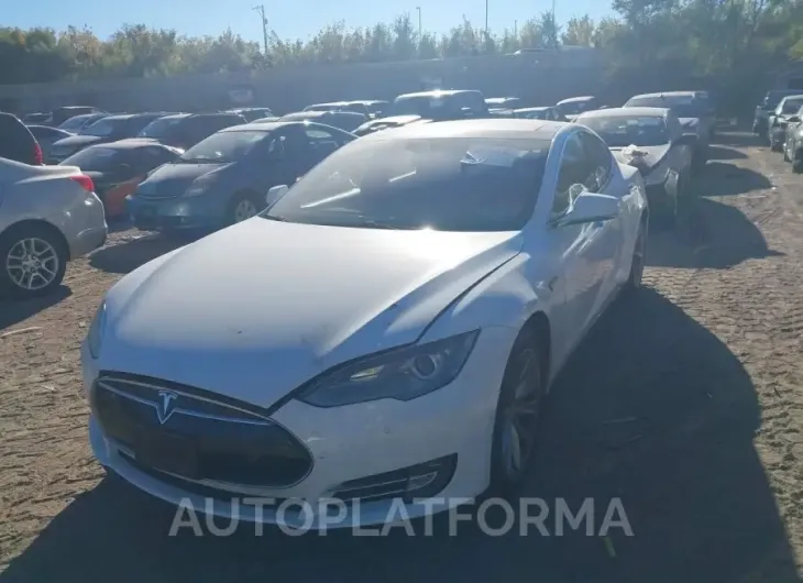 TESLA MODEL S 2015 vin 5YJSA1H48FF081651 from auto auction Iaai