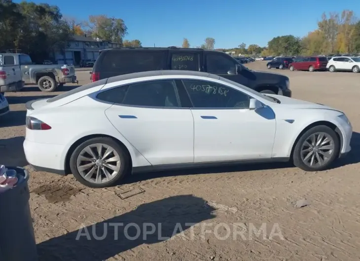 TESLA MODEL S 2015 vin 5YJSA1H48FF081651 from auto auction Iaai