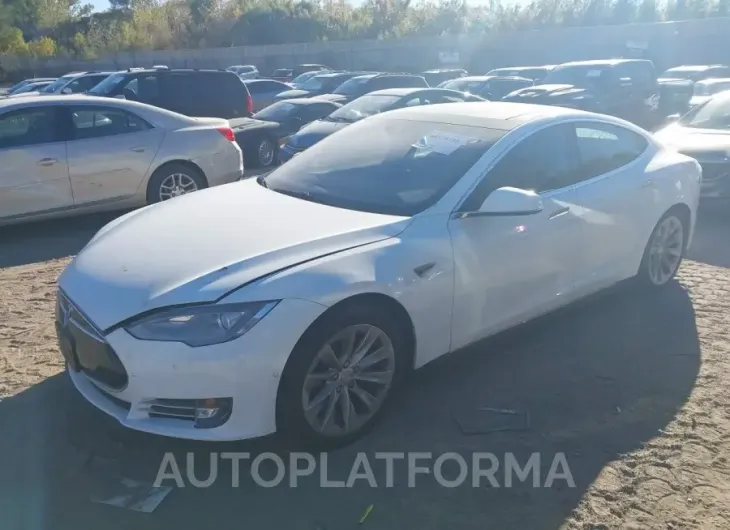 TESLA MODEL S 2015 vin 5YJSA1H48FF081651 from auto auction Iaai