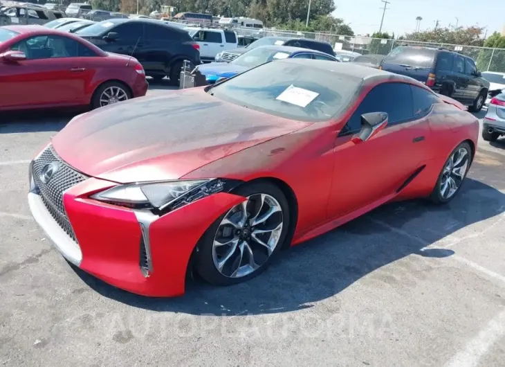 LEXUS LC 500 2018 vin JTHHP5AY7JA005593 from auto auction Iaai