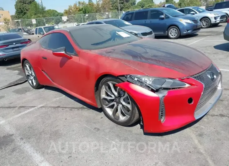 LEXUS LC 500 2018 vin JTHHP5AY7JA005593 from auto auction Iaai