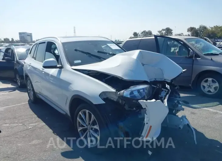 BMW X3 2019 vin 5UXTR7C52KLF33148 from auto auction Iaai