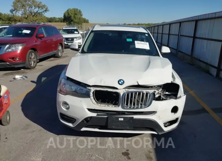 BMW X3 2017 vin 5UXWX9C35H0W66698 from auto auction Iaai