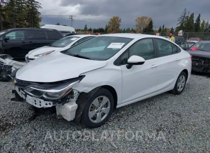 CHEVROLET CRUZE 2017 vin 1G1BC5SM4H7187624 from auto auction Iaai