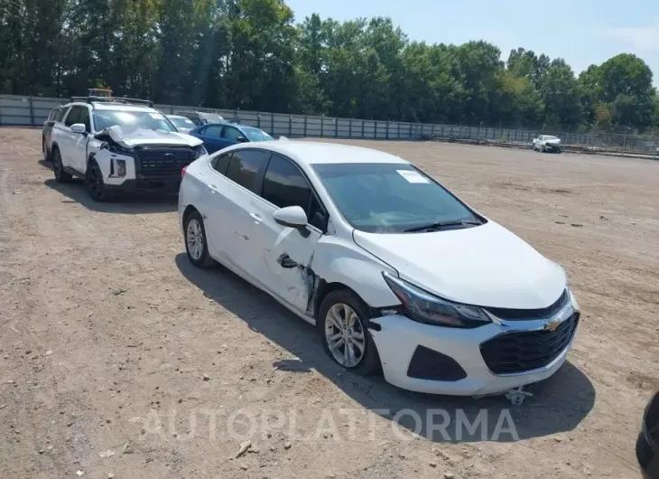 CHEVROLET CRUZE 2019 vin 1G1BE5SM8K7119733 from auto auction Iaai