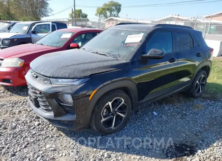 CHEVROLET TRAILBLAZER 2022 vin KL79MTSL2NB112408 from auto auction Iaai