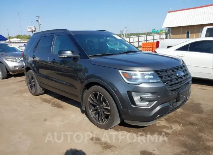 FORD EXPLORER 2016 vin 1FM5K8GT2GGB59923 from auto auction Iaai