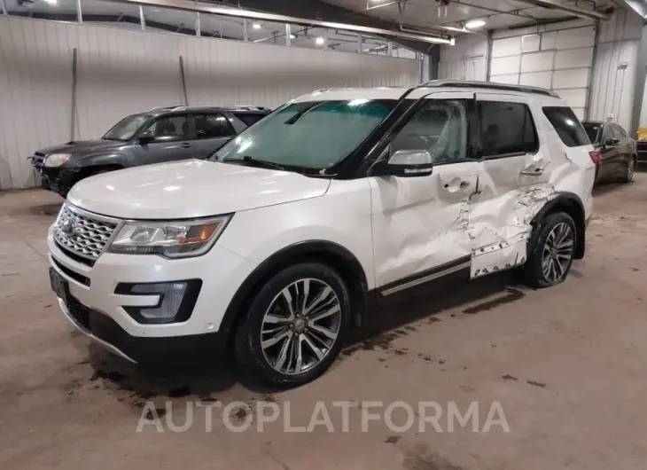 FORD EXPLORER 2016 vin 1FM5K8HT3GGA62020 from auto auction Iaai