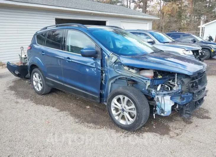 FORD ESCAPE 2018 vin 1FMCU9GD0JUB21986 from auto auction Iaai