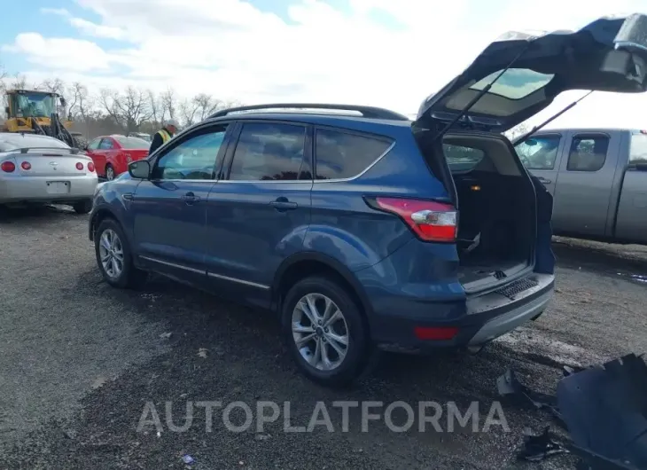 FORD ESCAPE 2018 vin 1FMCU9GD0JUB21986 from auto auction Iaai