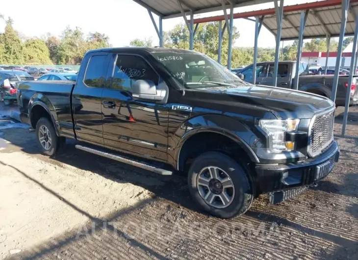 FORD F-150 2017 vin 1FTFX1EF8HFB80331 from auto auction Iaai