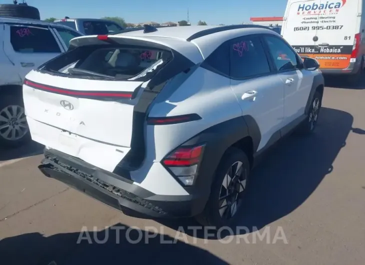 HYUNDAI KONA 2024 vin KM8HBCAB1RU117490 from auto auction Iaai