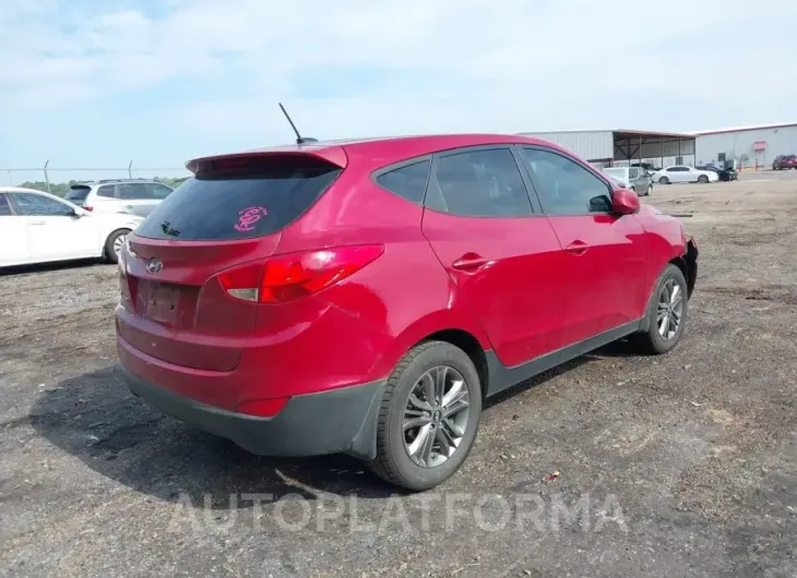 HYUNDAI TUCSON 2015 vin KM8JT3AF2FU084755 from auto auction Iaai