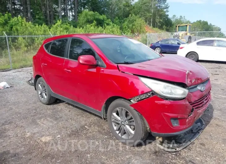 HYUNDAI TUCSON 2015 vin KM8JT3AF2FU084755 from auto auction Iaai