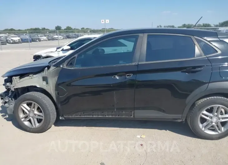 HYUNDAI KONA 2018 vin KM8K12AA5JU091393 from auto auction Iaai