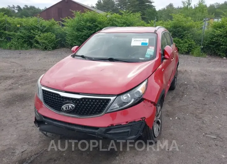 KIA SPORTAGE 2015 vin KNDPBCACXF7697566 from auto auction Iaai