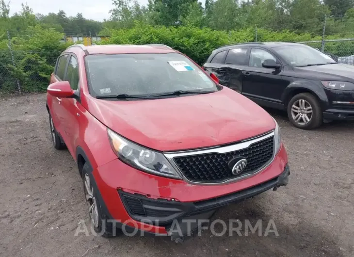 KIA SPORTAGE 2015 vin KNDPBCACXF7697566 from auto auction Iaai