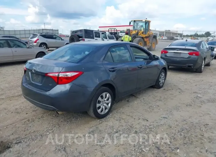 TOYOTA COROLLA 2015 vin 2T1BURHE1FC455925 from auto auction Iaai