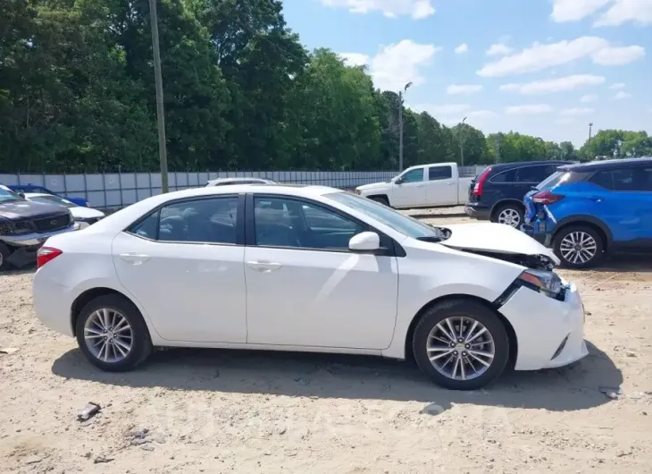 TOYOTA COROLLA 2015 vin 2T1BURHE5FC373003 from auto auction Iaai