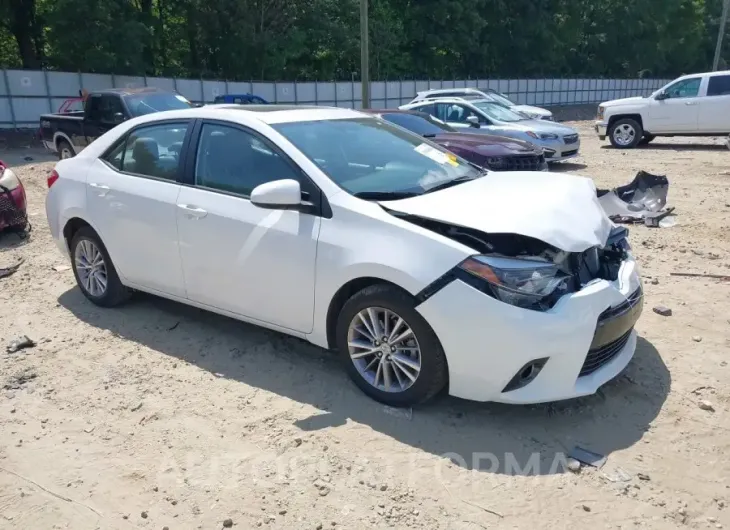 TOYOTA COROLLA 2015 vin 2T1BURHE5FC373003 from auto auction Iaai