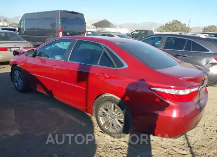 TOYOTA CAMRY 2016 vin 4T1BF1FK6GU608433 from auto auction Iaai