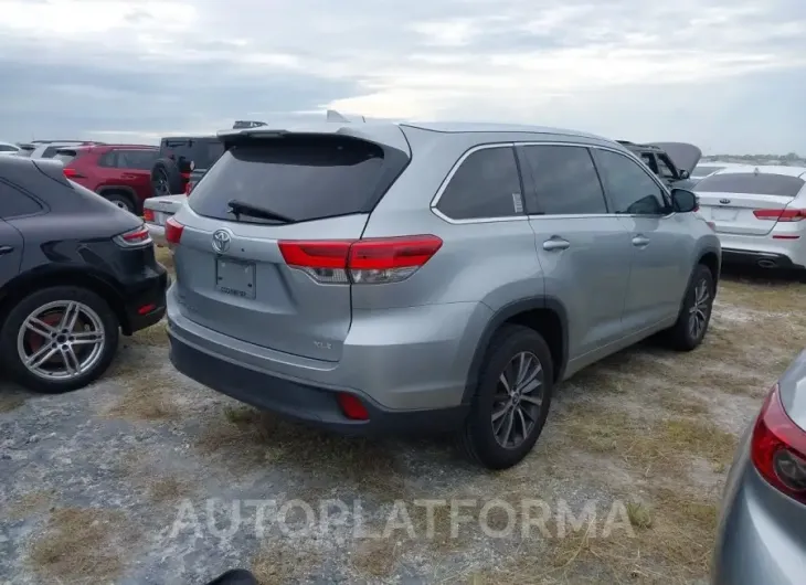 TOYOTA HIGHLANDER 2017 vin 5TDKZRFH6HS213835 from auto auction Iaai