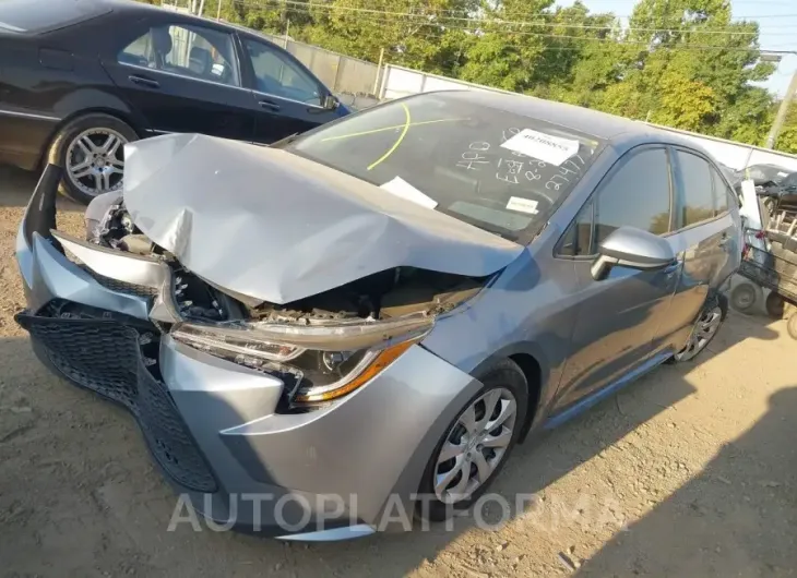 TOYOTA COROLLA 2020 vin 5YFEPRAE9LP092722 from auto auction Iaai