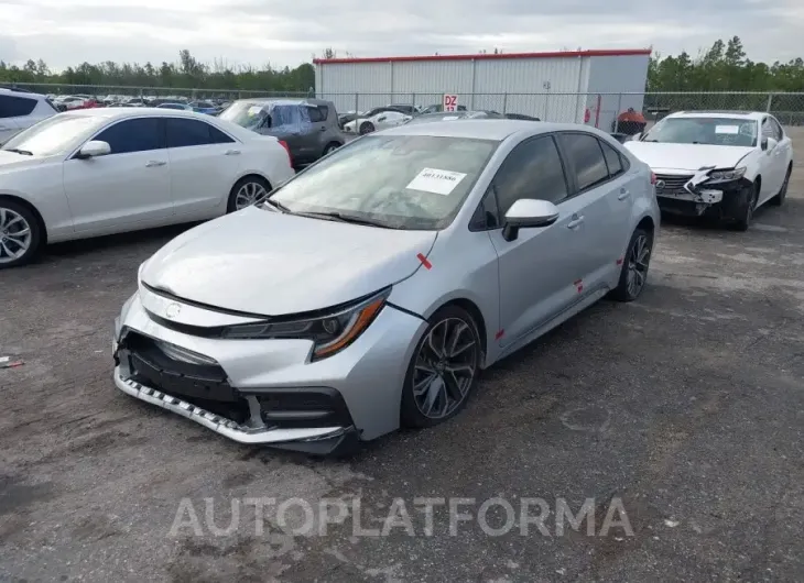 TOYOTA COROLLA 2021 vin 5YFS4MCE8MP078954 from auto auction Iaai