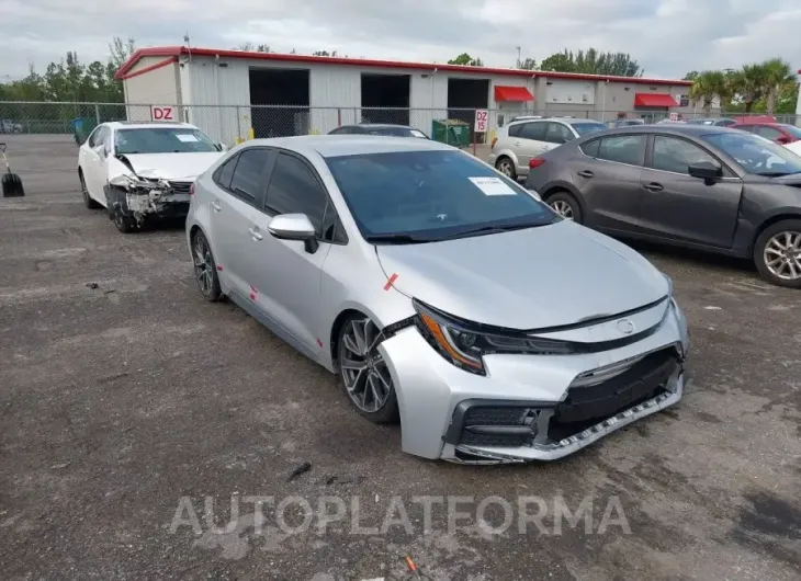 TOYOTA COROLLA 2021 vin 5YFS4MCE8MP078954 from auto auction Iaai