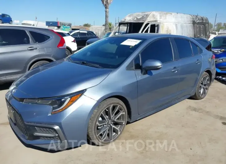 TOYOTA COROLLA 2020 vin 5YFS4RCE6LP055894 from auto auction Iaai