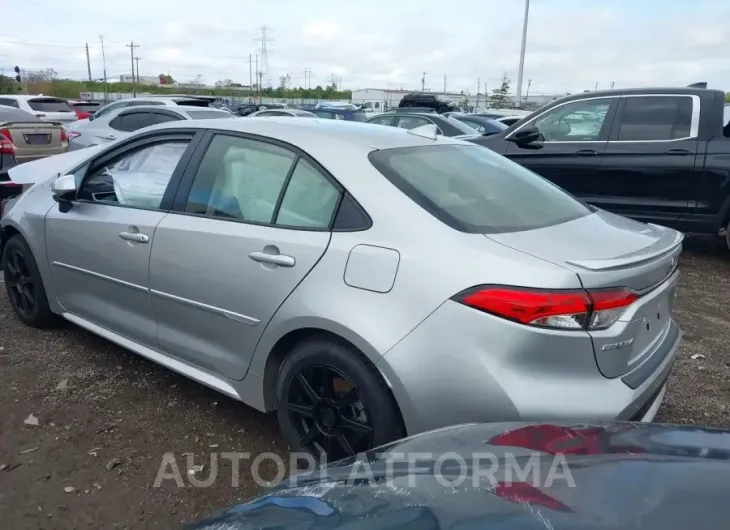 TOYOTA COROLLA 2020 vin JTDHPRAE9LJ115188 from auto auction Iaai